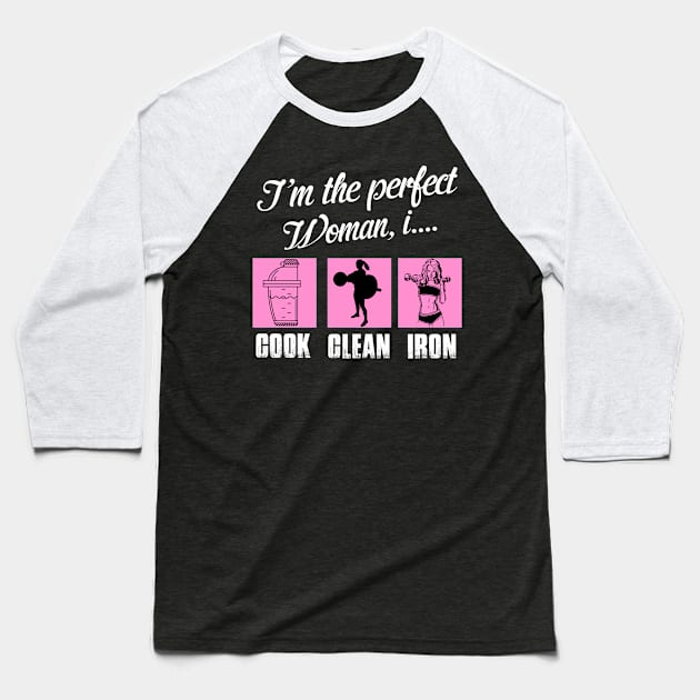 perfect Baseball T-Shirt by FUNNY LIFE